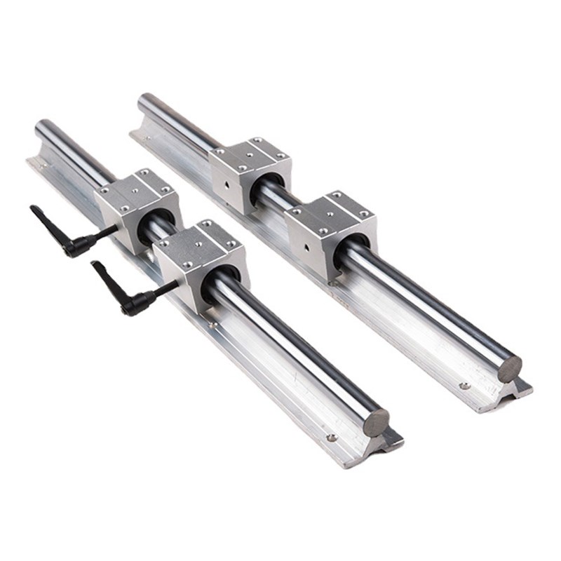 供应SBR35精密直线滑动单元 带铝托圆柱直线导轨导轨 SBR导轨