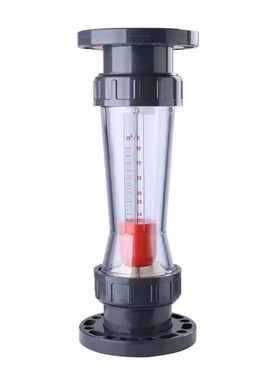 LZT-150S15L/F塑料管浮子流量计 流量15-150m3/h 法兰连接 带导杆