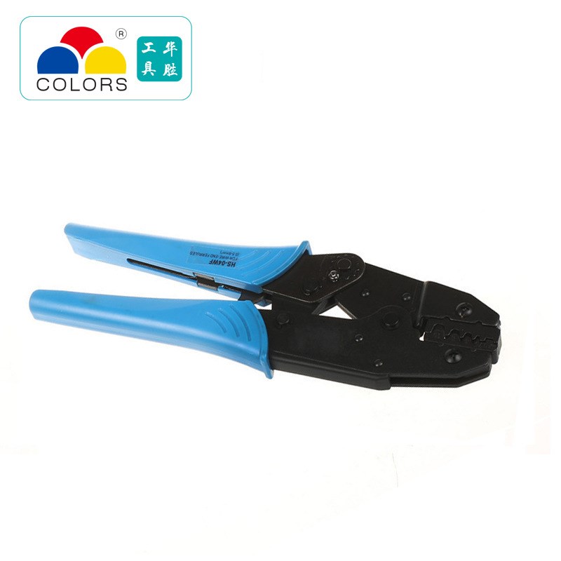 HS-04WF  9寸棘轮式1-6.0mm2管状端头压线钳压接钳