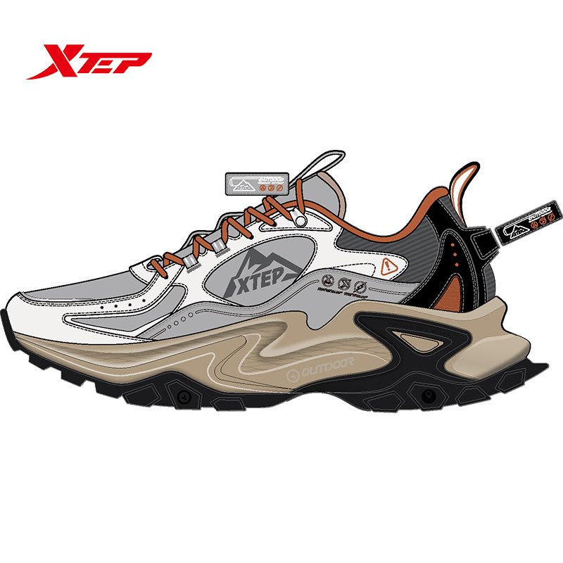 特步徒步户外徒步男鞋2026春季新款防滑登山运动鞋974119170022,户外/登山/野营/旅行用品,登山鞋/徒步鞋,淘宝优惠券,粉丝福利购,淘宝优惠卷