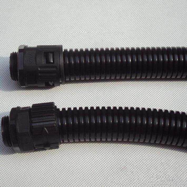 供应PA电力电缆护套波纹管挤出生产线 电线保护套波纹管生产设备