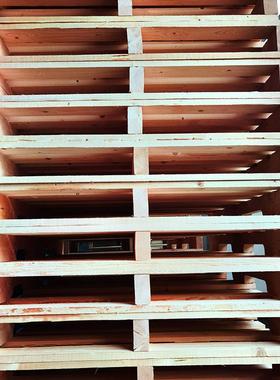 张家实港出挖槽托盘 江阴加厚木托盘EOH 无锡木熏蒸托盘木松口托