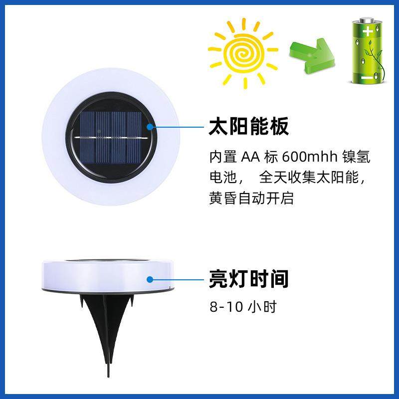 新款太阳能雾灯型地灯户外草坪防水草太阳能雾坪插景观装饰庭地院,家装灯饰光源,地埋灯,淘宝优惠券,粉丝福利购,淘宝优惠卷
