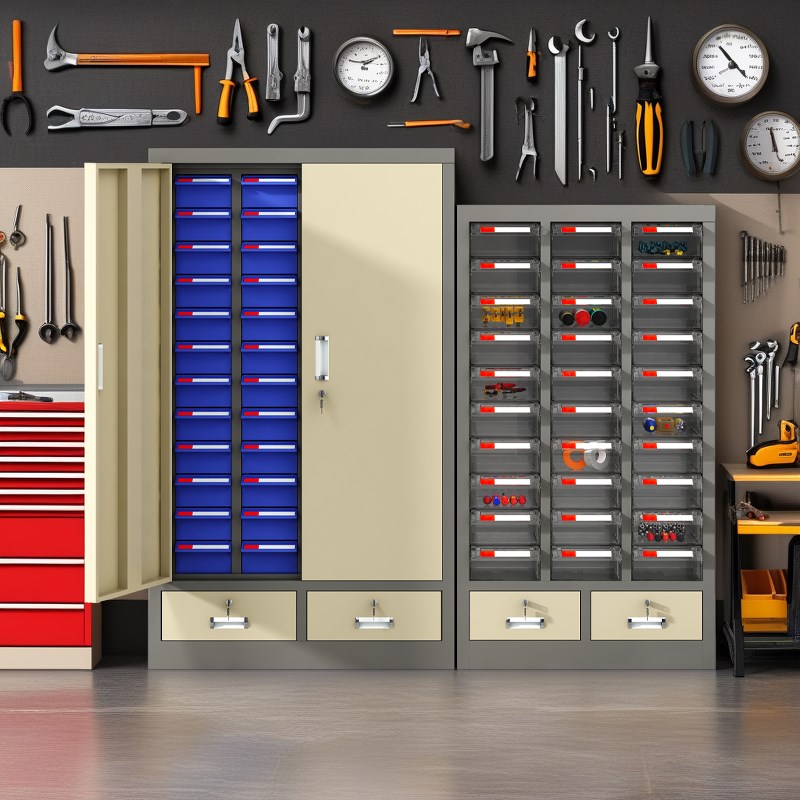 抽屉式零件盒分隔箱多层分类工具电子元H器件塑料收纳盒五金整理