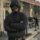 保暖男款 CJMJ排骨型羽绒服3拉链YKK连帽外套白鸭短款 新国标90