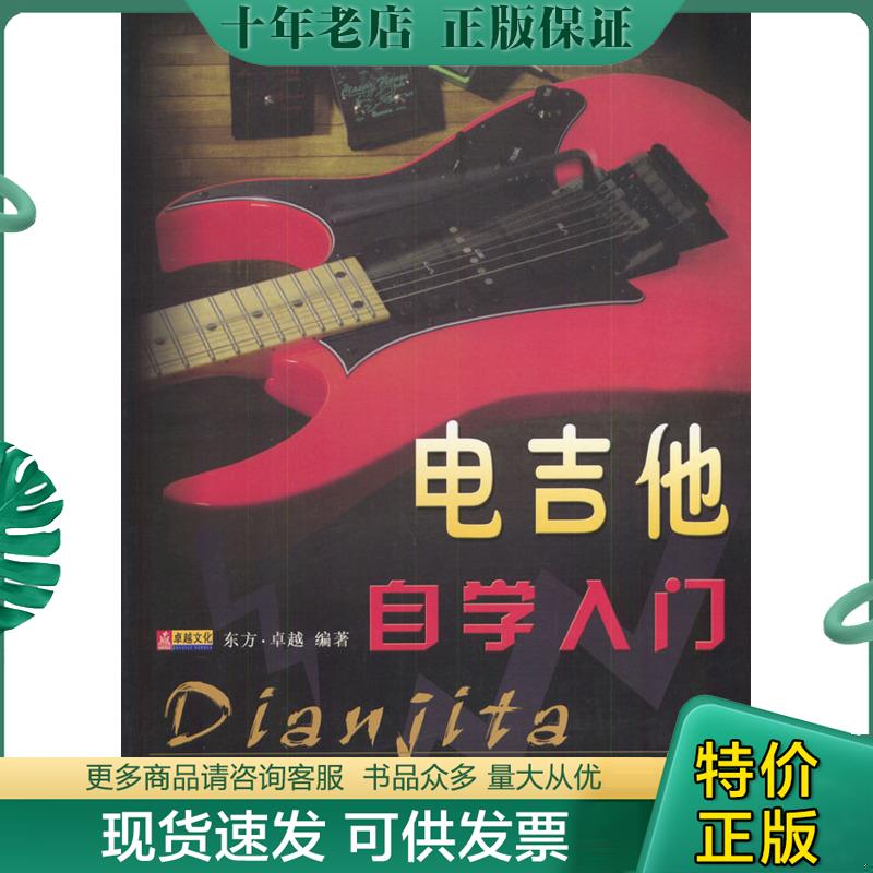 正版现货9787805937076 电吉他自学入门 东方&middot;卓越编著 北京日报出版社（原同心出版社）