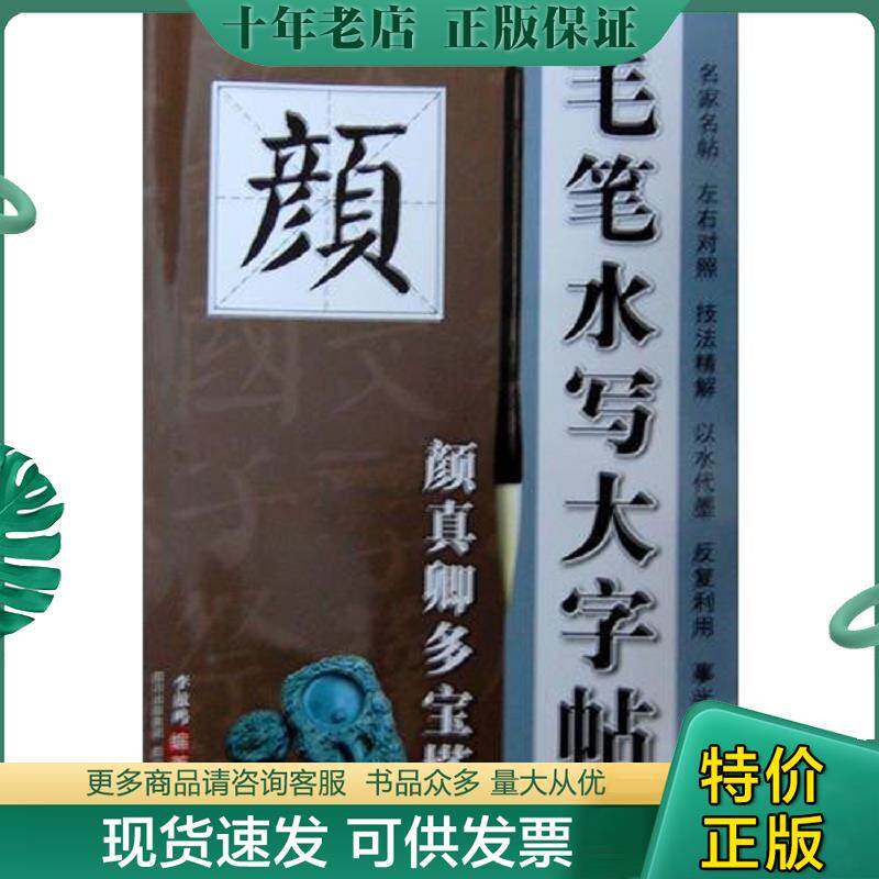 正版现货9787541053269 【】赵孟頫行楷水写字帖间架结构集字临创+偏旁部首+基本笔法1-3学段毛笔书法课堂赵孟頫毛笔行书集水写大