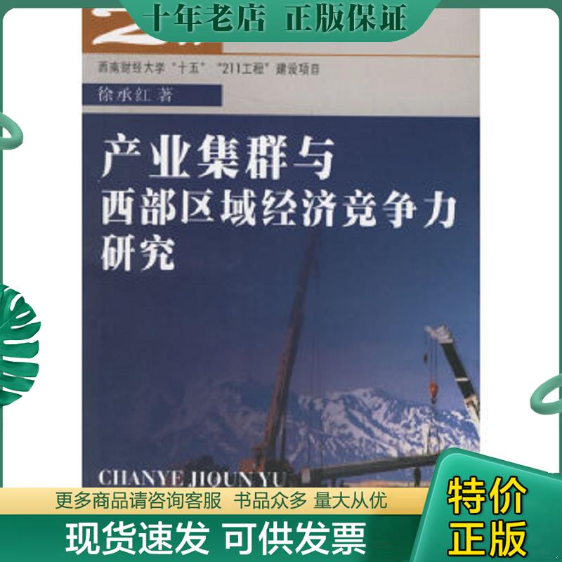 正版现货9787810885195 产业集群与西部区域经济竞争力研究 徐承红著 西南财经大学出版社