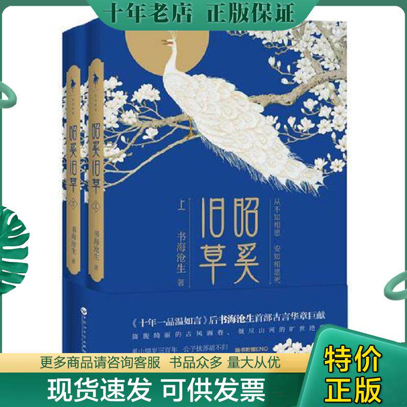 正版现货9787550012189 昭奚旧草 书海沧生 百花洲文艺出版社