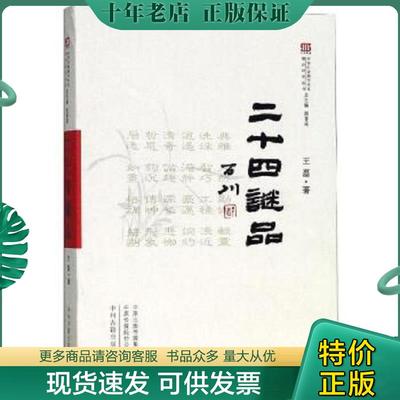 正版现货9787534884191 【谜语·灯谜书刊】二十四谜品/中华灯谜图书大系·理论研究丛书（16开 全一册）外塑封未拆 赵*成总主编,