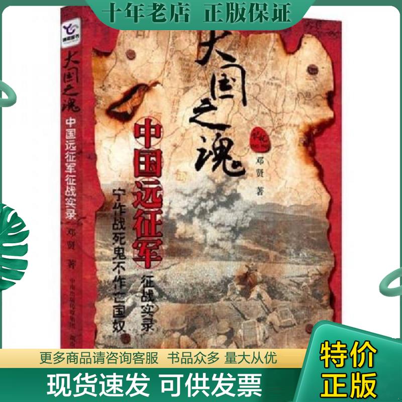 正版现货9787543862050 大国之魂 中国第一支王牌远征军的英雄史诗 邓贤著 湖南人民