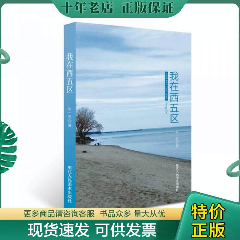 正版现货9787534067860 我在西五区 朱一泓 浙江人民美术出版社