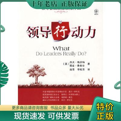 正版现货9787121074813 领导行动力：领导者真正应该做什么 馆藏 正版 无笔迹 （英）格劳特,（英）费希布　著,赵雪,李桂芳　译 电