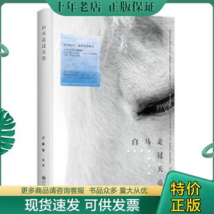 正版现货9787510831256 白马走过天亮 言叔夏 九州出版社