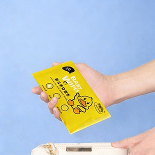 便携式 小包手口专用GB61 婴幼清洁湿巾迷你清洁湿纸巾便携随身装