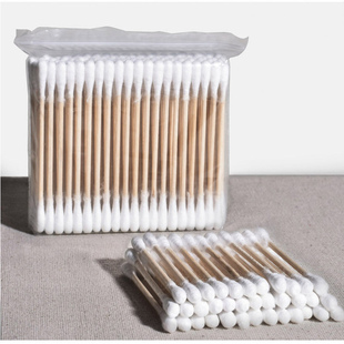 掏耳朵棉签挖耳化妆工具一次性棉棒双头棉签美容清洁化妆棉棒GB55