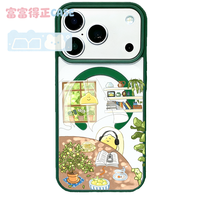 适用于苹果17promax三星联名Second Morning柠檬手机壳16EMagsafe弱磁吸15Pro亚克力14Pro苹果11打开窗户