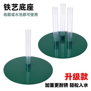 仿真花荷花手感假荷叶中式水池装饰造景芦苇绿植景观舞蹈摆设道具