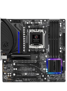 华擎B650M/B850M主板DDR5台式机电脑AMD主板支持AM5接口单主板