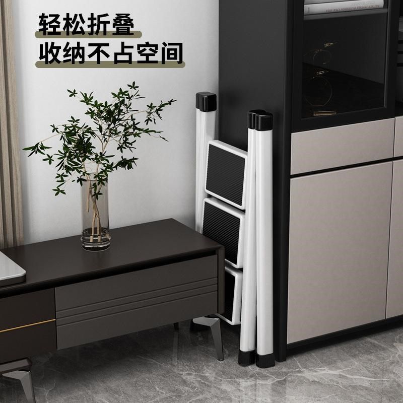 家用折叠小梯子室内多功能安全防滑踏板家庭用梯人字梯二三步楼梯