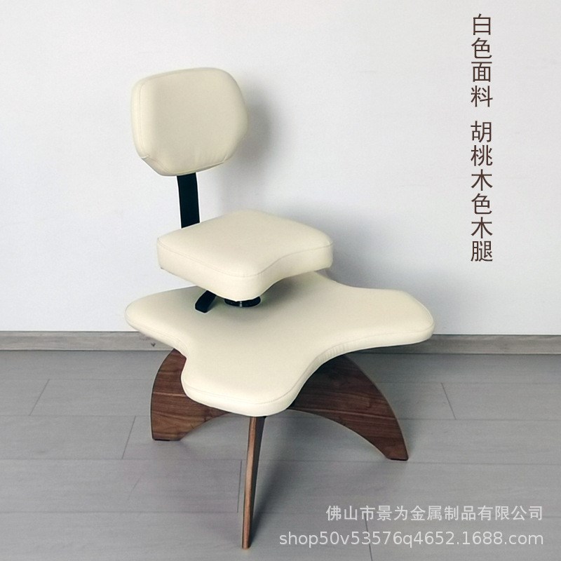 坐没坐相盘腿椅猴凳自动版可调高低可蹲可跪带靠背打X坐瑜伽办公