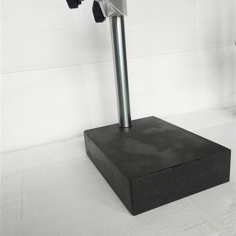 大理石比测e台测量表座百分表支架测量座测微仪花岗石表座00级济