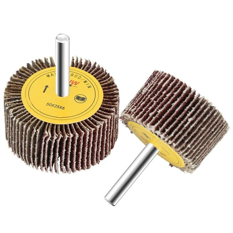 百叶轮磨头6mm带柄叶轮电磨直磨机砂纸布磨头木工金属抛光打磨头,纺织面料/辅料/配套,服装加工设备,淘宝优惠券,粉丝福利购,淘宝优惠卷