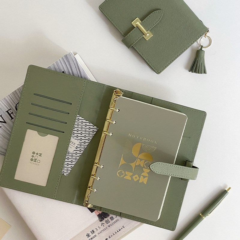 a7活页本ca6手帐本m5笔记本本子a5精致高档商务办公会议工作记事