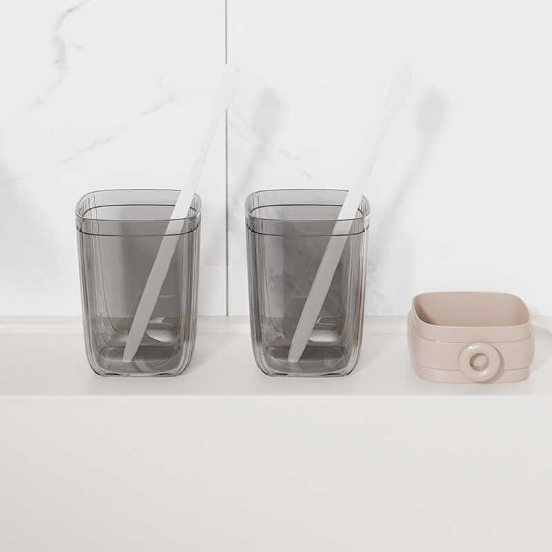 旅行牙膏牙刷收纳盒漱口杯外出便携式洗漱杯透明大容量牙具盒牙桶,家庭/个人清洁工具,洗漱杯,淘宝优惠券,粉丝福利购,淘宝优惠卷