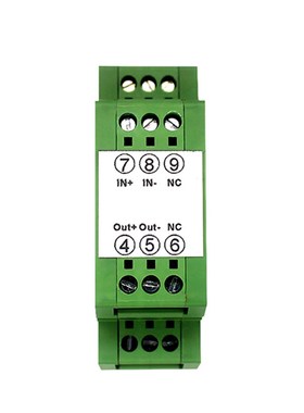 0-5mv转4-20ma差分毫伏压力信号隔离放大器0-20mv转0-10v变送器
