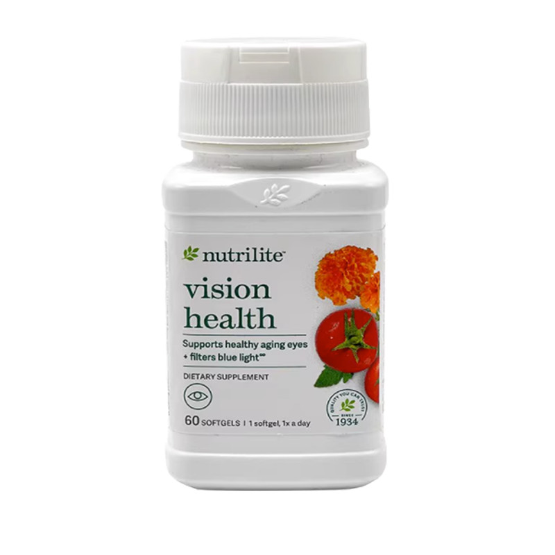 美国直邮进口安利纽崔莱护眼片胡萝卜素叶黄素越橘精华改善视力