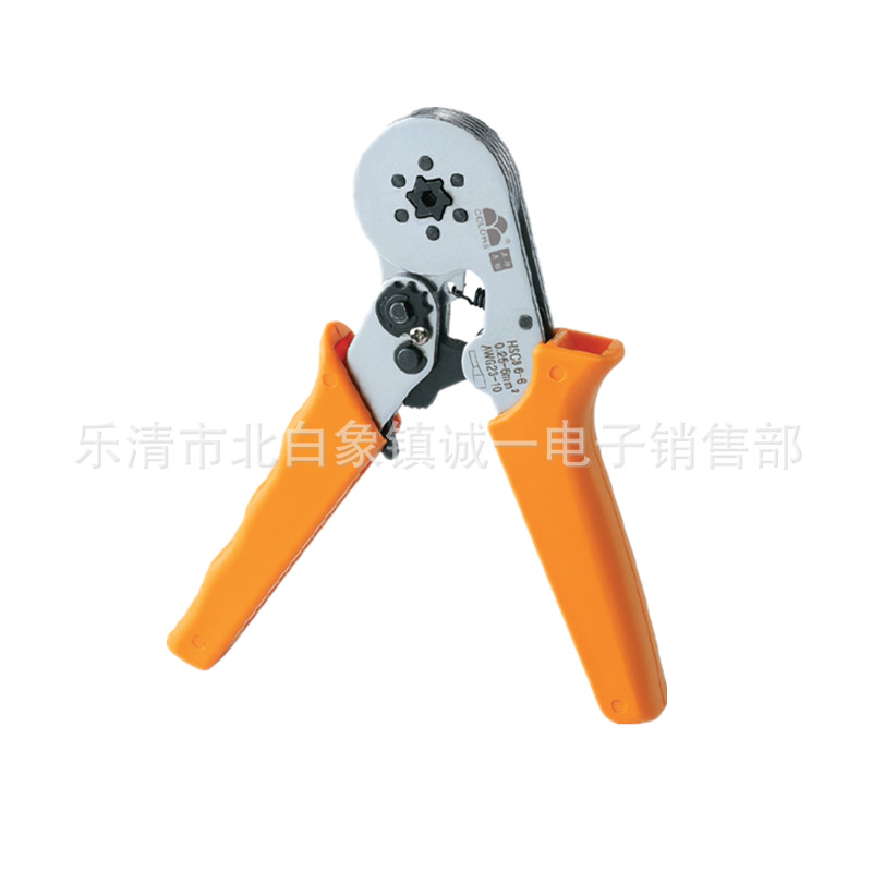供应华胜工具 HSC8 6-6 迷你型自调试 管形端子压接钳
