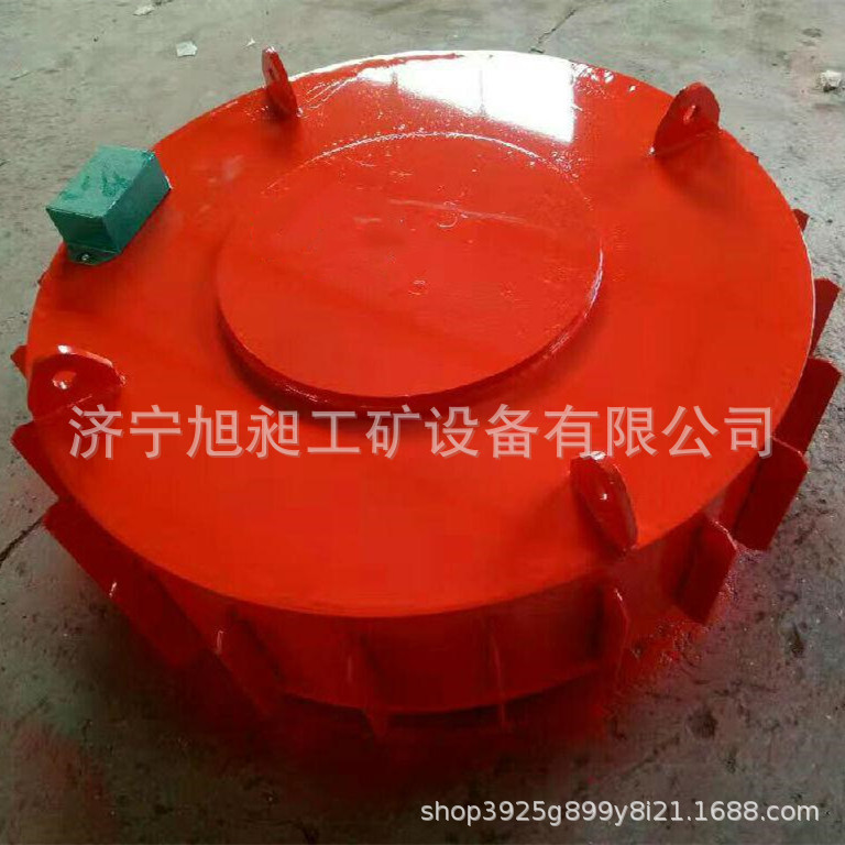 矿用单筒干式除铁器 圆盘电磁除铁器 RCYB悬挂式圆形除铁器水泥厂