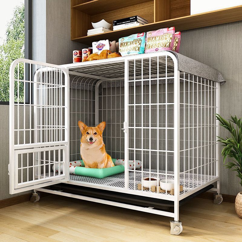 狗笼子大型中型犬室内带厕所金毛萨摩耶边牧拉布拉多宠物狗屋围栏