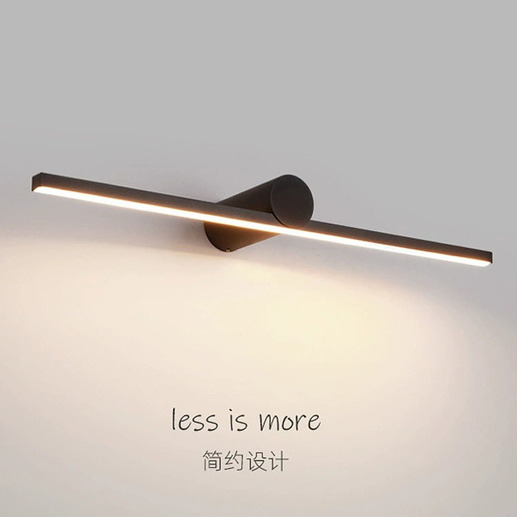 照画壁灯镜前灯卫生间led厕所浴室柜梳妆台北欧轻奢镜子灯