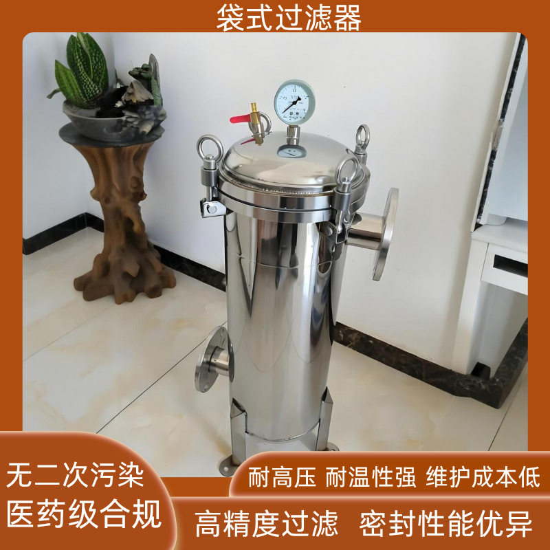 304不锈钢反冲洗袋式过滤器