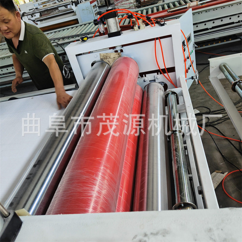 挤塑发泡板覆膜机 保温材料玻璃棉复合机 供应卷材片材涂胶贴面机