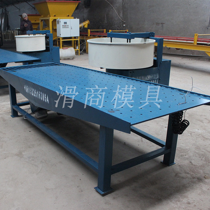 混凝土砖振动台花砖 文化石水泥振动台 大型窗花路沿石水泥振动台