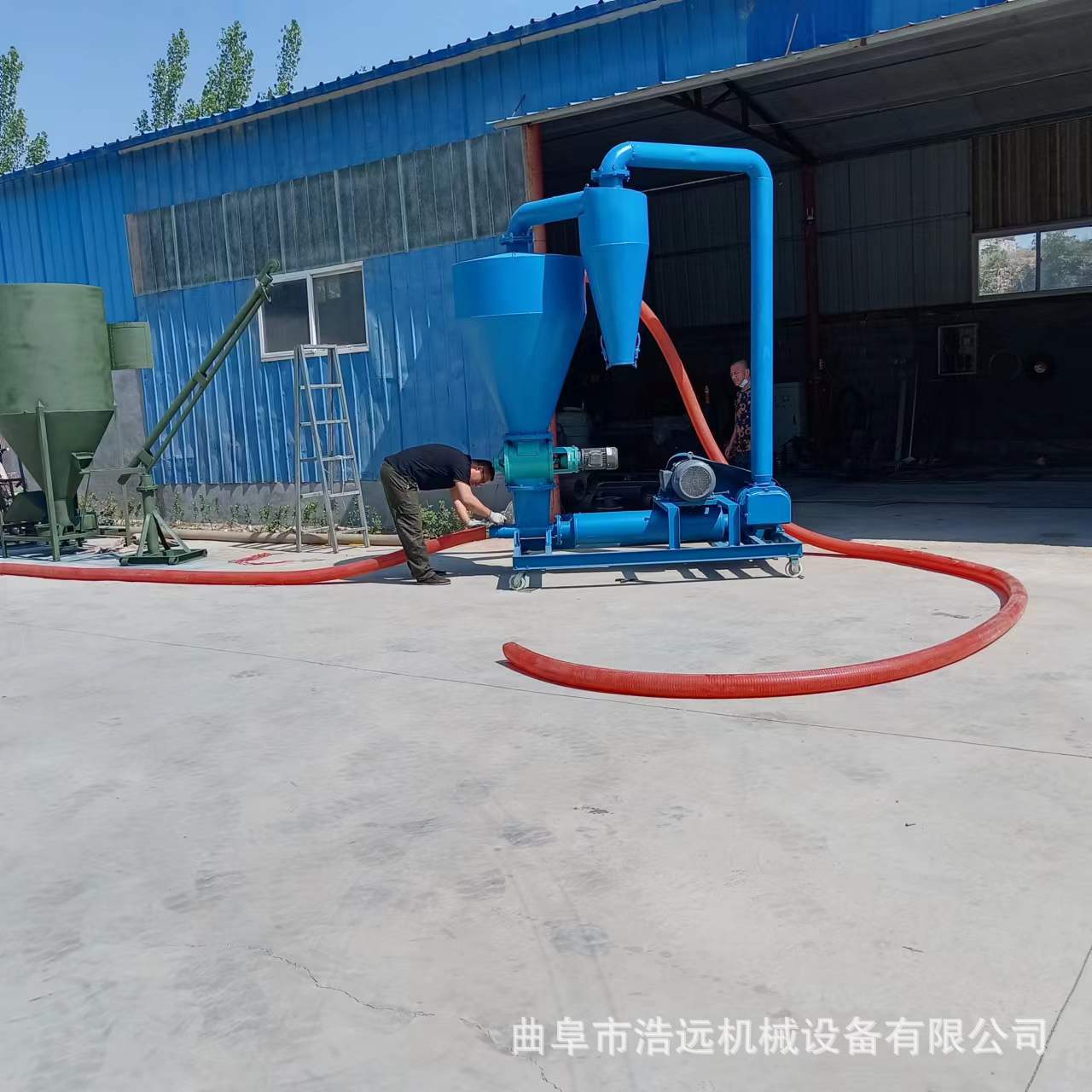 玉米小麦无破损负压风力吸粮机