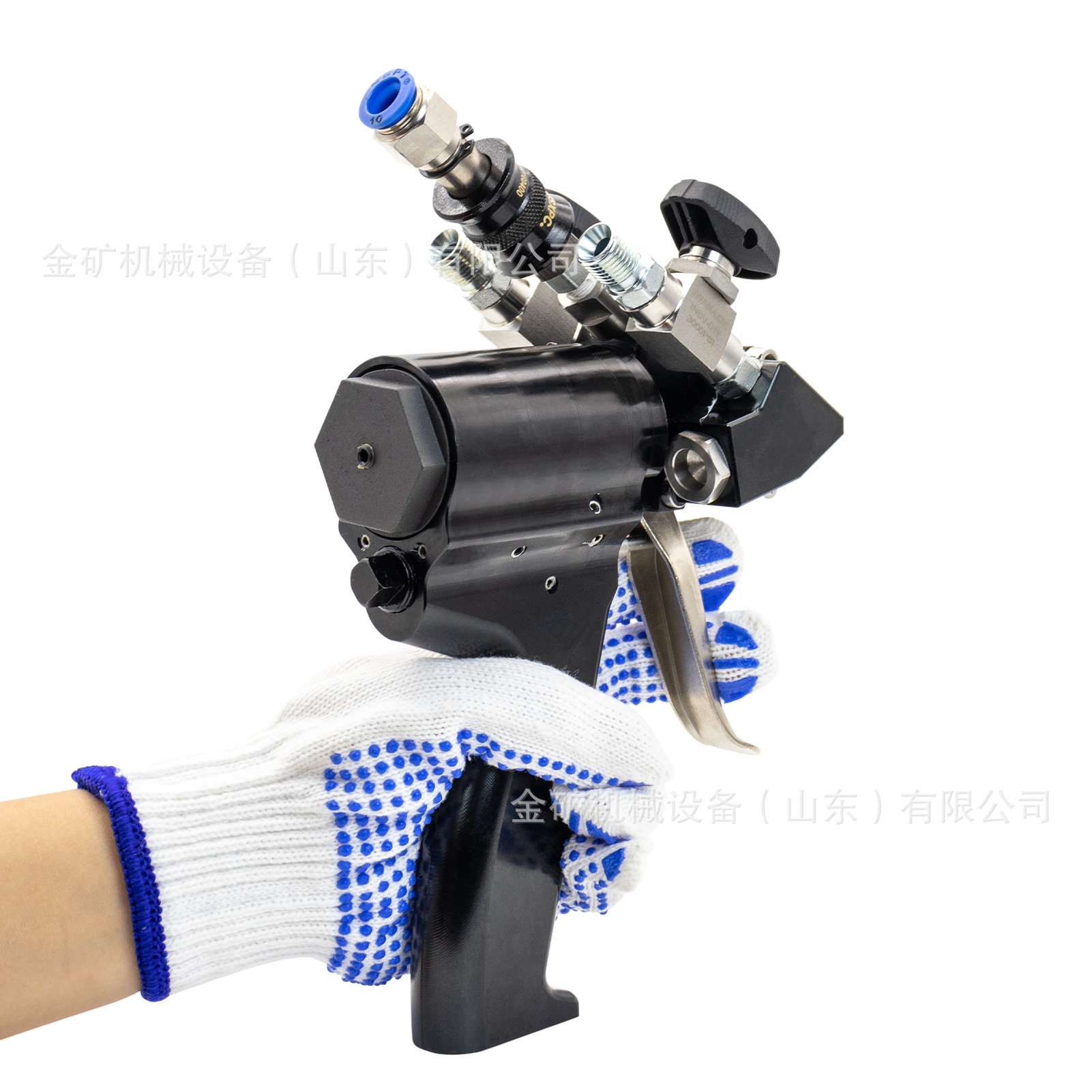 现货聚氨酯高压喷枪 聚脲提料泵保温管道 防水防锈泡沫喷涂机配件