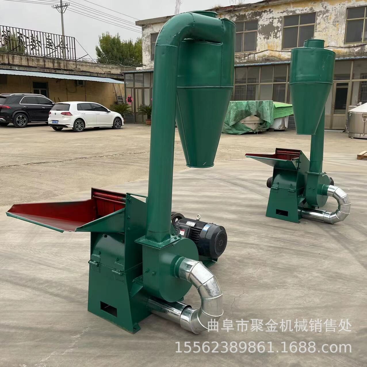 酿酒用的高粱粉碎机自动进料除尘粮食大曲破碎机对辊挤扁机厂家