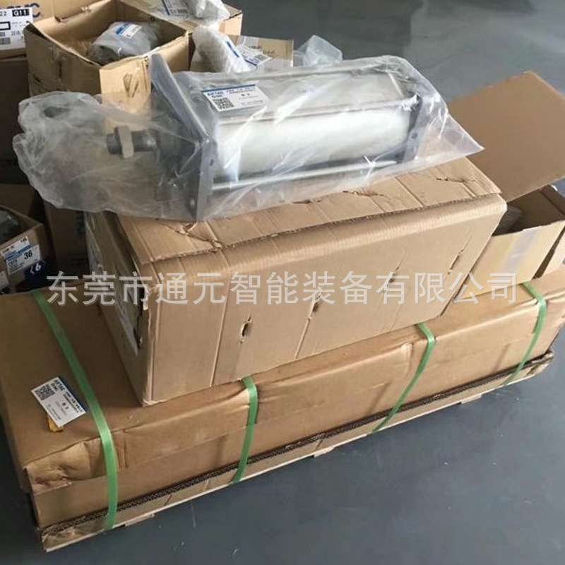 SMC带锁薄型气缸CDLQB32 CLQB32-50 75 100DCM-F-B CLQA CDLQA