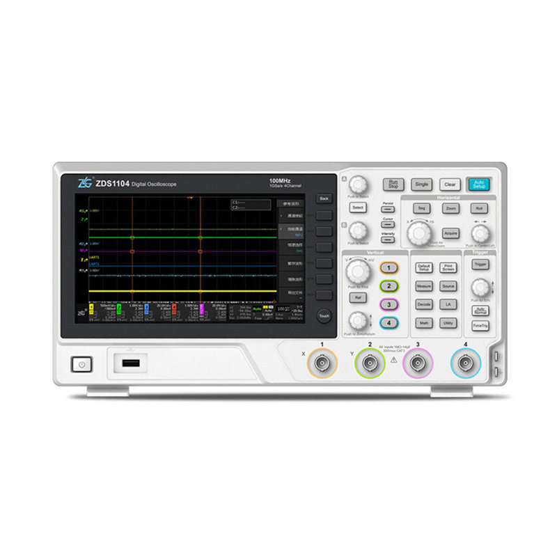 致远100MHz/4通道数字示波器