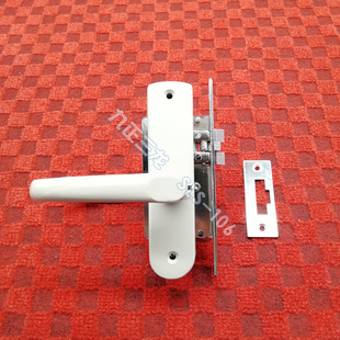 25T型5号锁机械门锁火车卫生间列车锁收费厅岗亭锁具检票厅执手锁