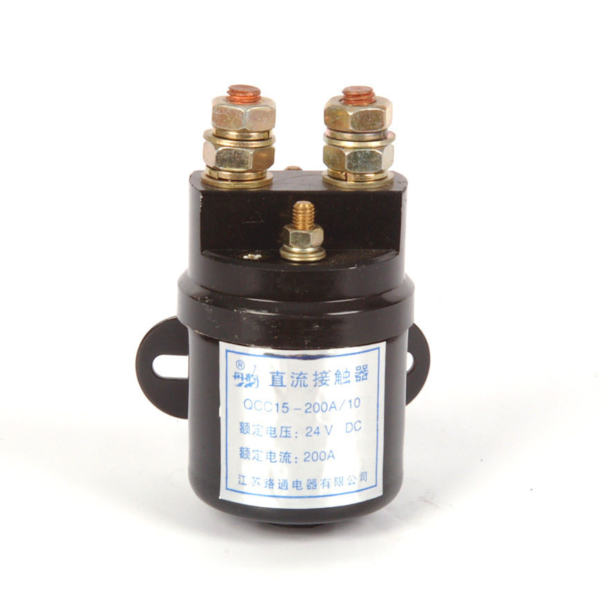 路通直流继电器启动继电器QCC15-200A液压动力单元汽车启停继电器