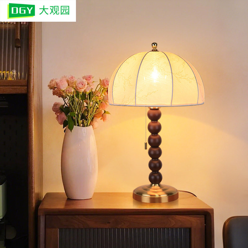 复古法式花纹浪漫氛围台灯