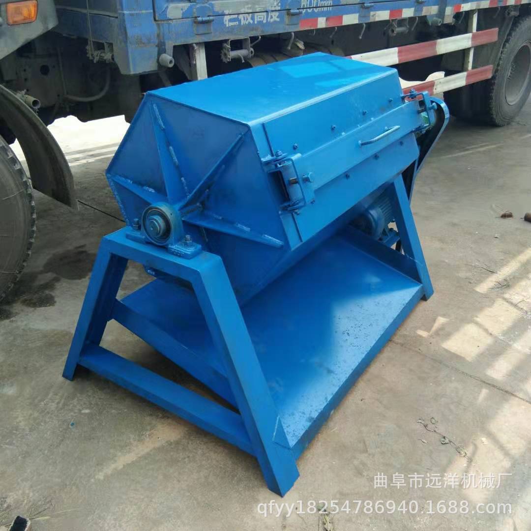 电动六角滚筒抛光机工件表面除锈抛光机石头滚筒抛光机