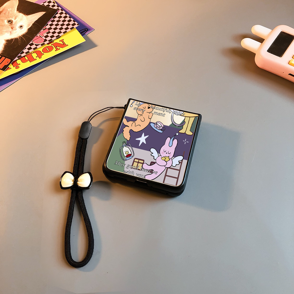 简约高级感防摔手机壳挂绳