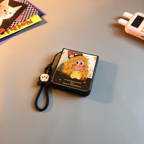 简约高级感防摔手机壳挂绳