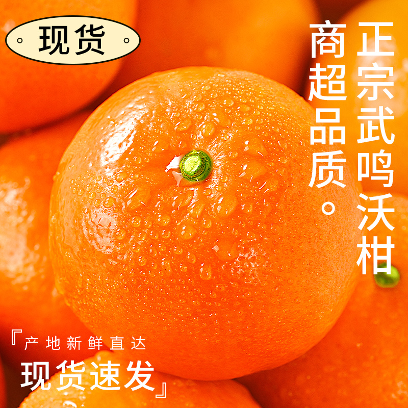 广西武鸣沃柑5斤新鲜水果当季整箱一级沙糖蜜橘时令柑橘桔子橘子